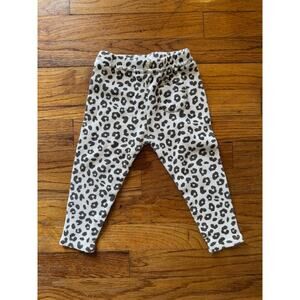 Zara Cheetah Waffle Pants